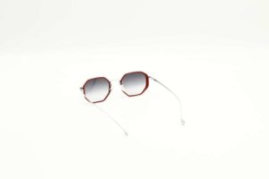 Eyepetizer TOMMASO2 C.RY-1-27 - silver and red 1