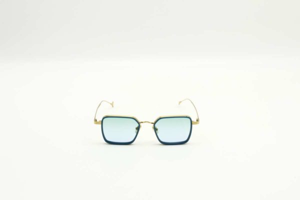 Eyepetizer NOMAD C.T-4-43 - blue petrol and gold